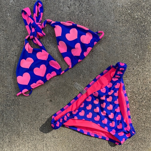 Victoria's Secret Other - 🔥$15 Victoria’s Secret Hearts Bikini Swim Set S